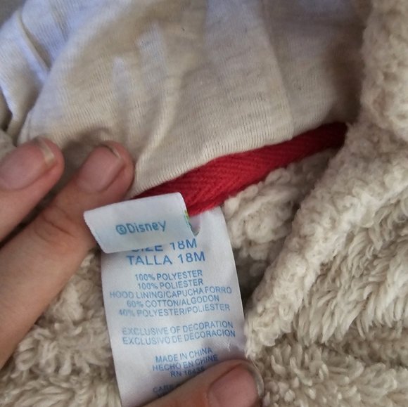 Mickey Mouse Fuzzy sweater - Picture 2 of 2